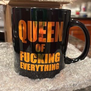 Queen of fucking everything mug